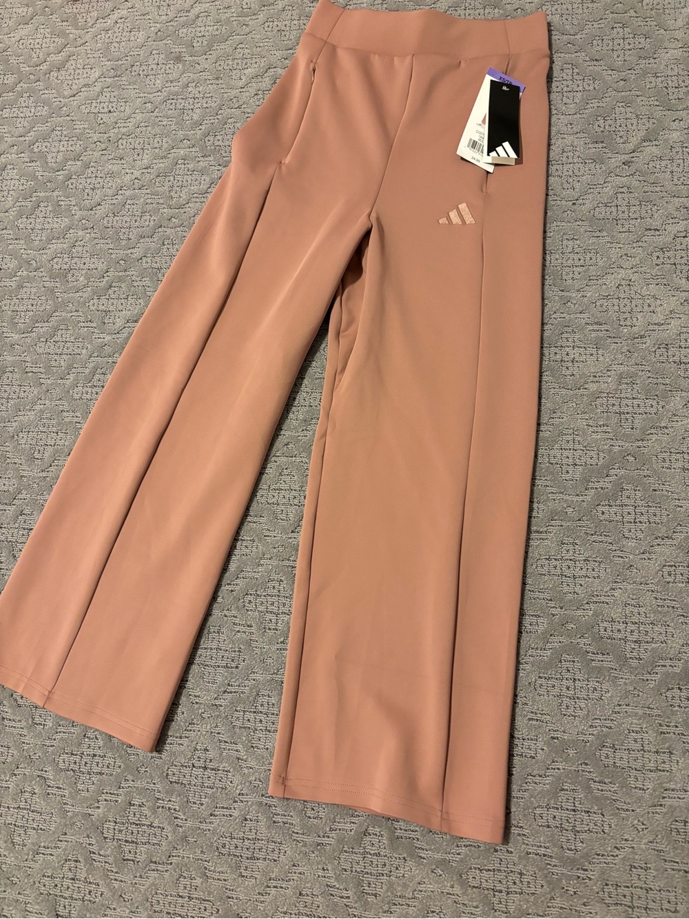 adidas Rose-Tone Wide-Leg Active Pants